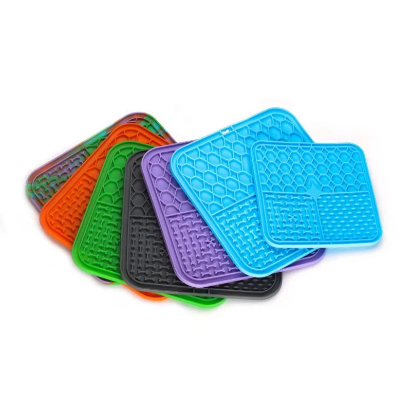 Slow Feeder Lick Mat for Dogs & Cats
