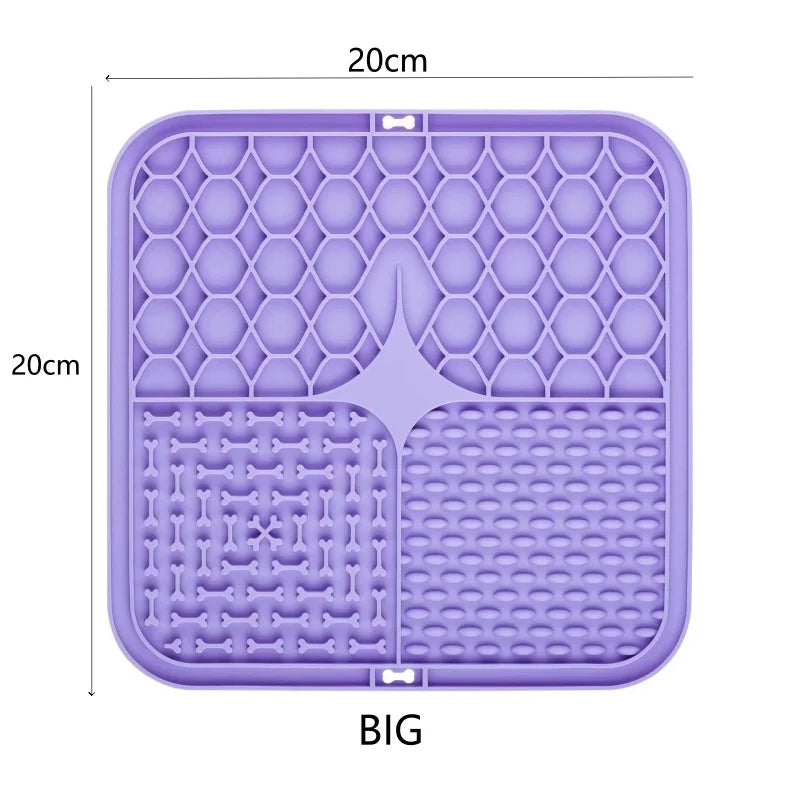Slow Feeder Lick Mat for Dogs & Cats