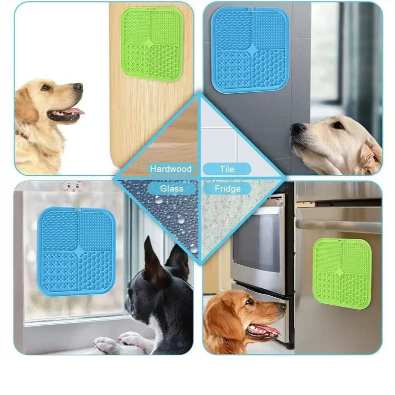 Slow Feeder Lick Mat for Dogs & Cats