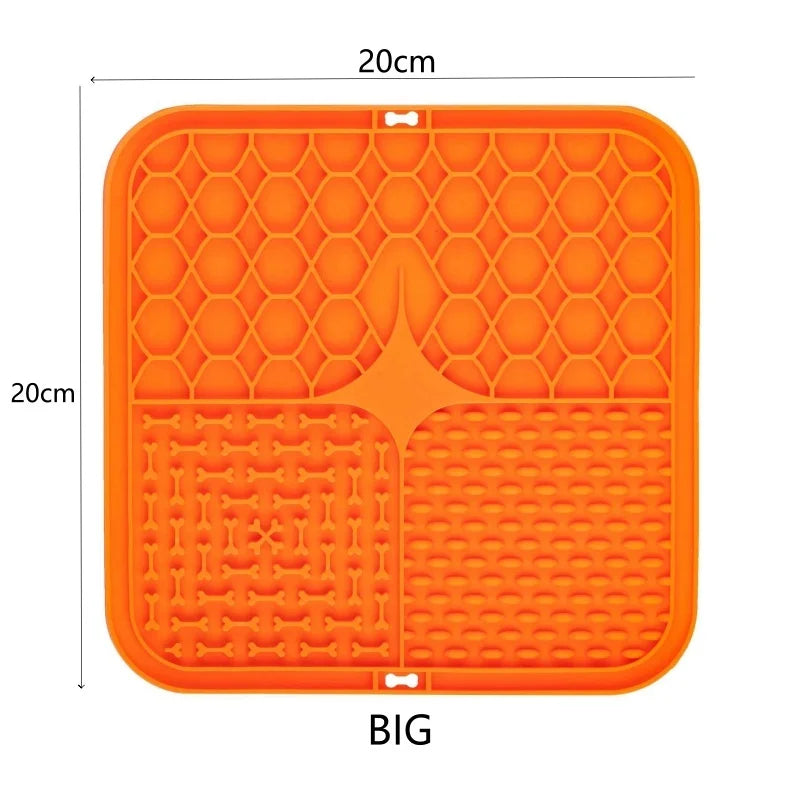 Slow Feeder Lick Mat for Dogs & Cats