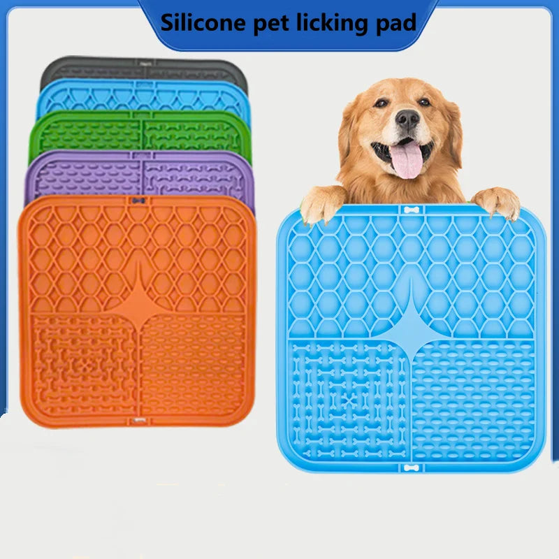 Slow Feeder Lick Mat for Dogs & Cats