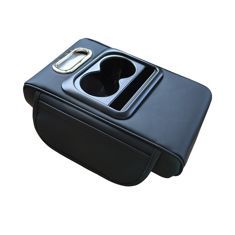 Car armrest console organizer